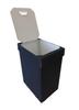 Extra Hard Cardboard Functional Trash Can Compatible Black 45l (2 Pieces)