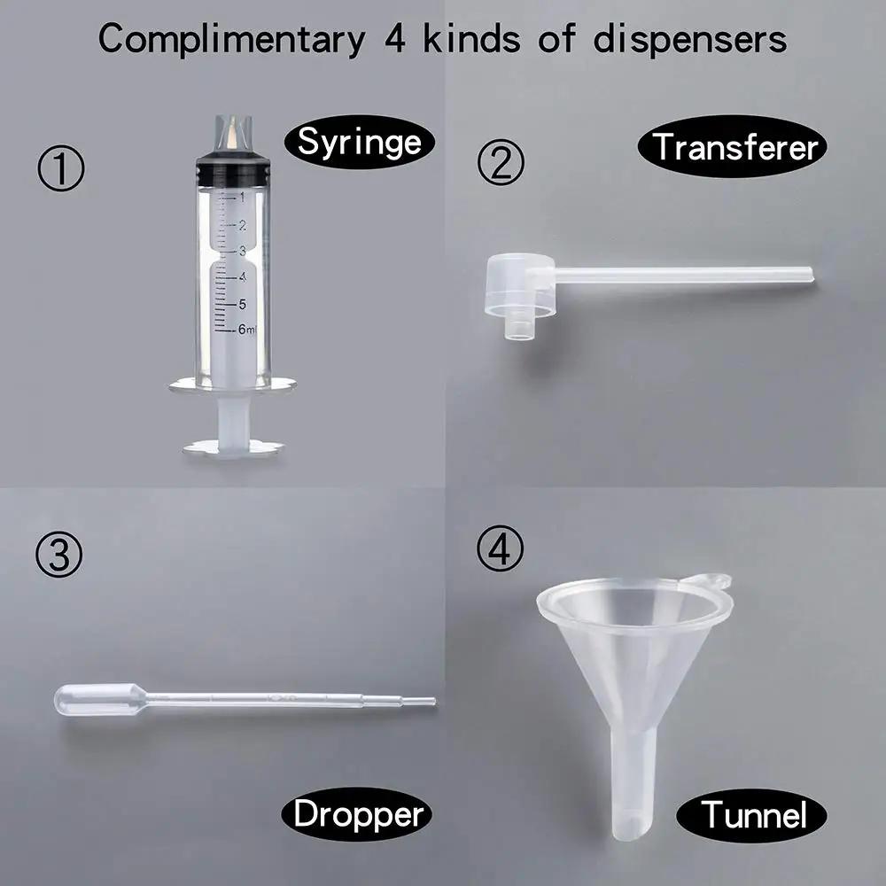 50 шт 2/3/5/10 мл мини-распылитель для многоразового использования в стеклянных флаконах-распылителях для ополаскивателя для полости рта, для чистки, для путешествий, эфирные масла