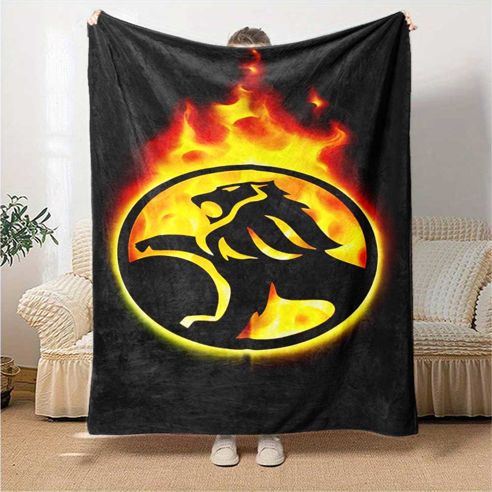 Holden Symbol Blanket Warmthful Decor Blanket Perfect for Picnics Sofa Couch Office Bed Picnics Modern Style Best Holiday Gift Y20