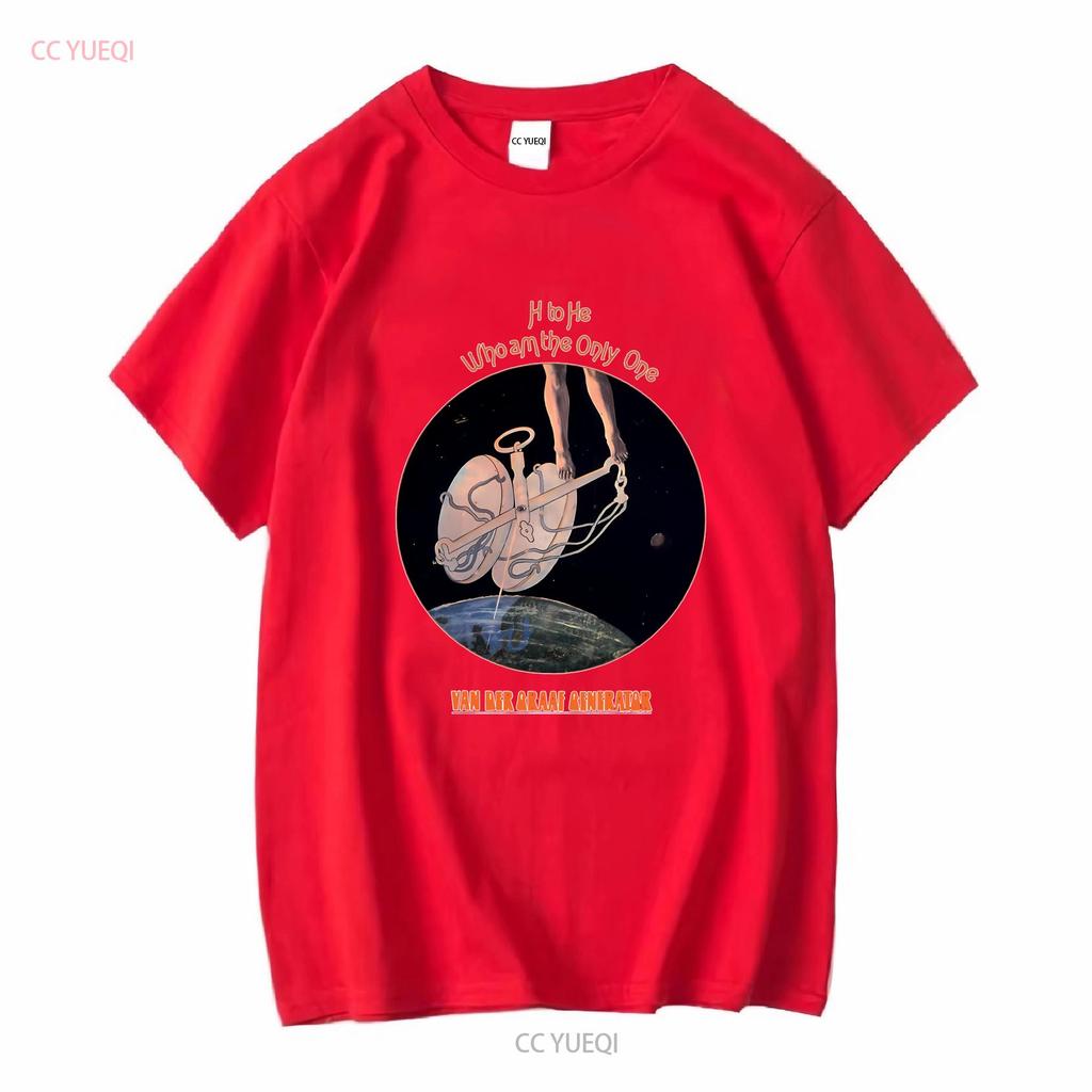 Генератор Ван де Граафа H to He Who Am the Only One Классическая футболка с длинным или коротким рукавом винтажная стираная унисекс немного