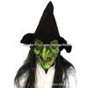 Halloween Scary Witch Hair Mask for Haunted House & Escape Room Costumes