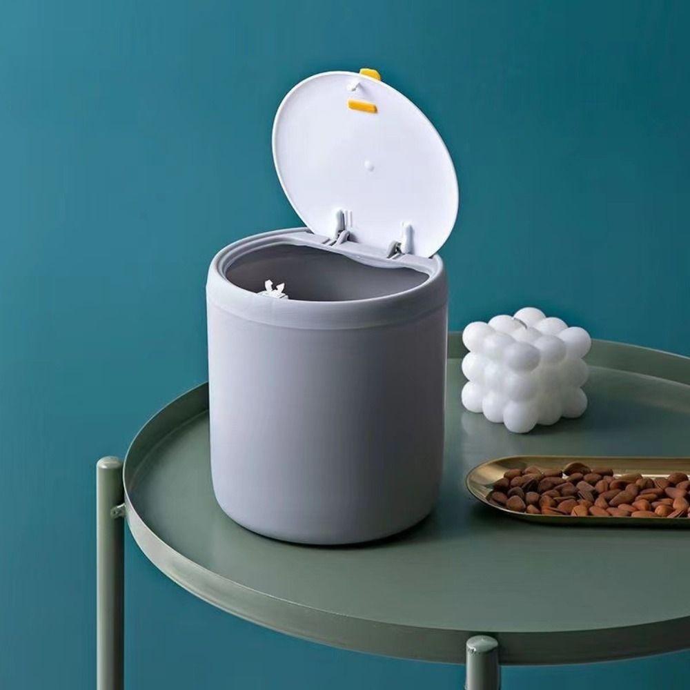 Мусорное ведро с крышкой, предотвращающее запахи, корзина для мусора, маленькое мусорное ведро нажимного типа, дом