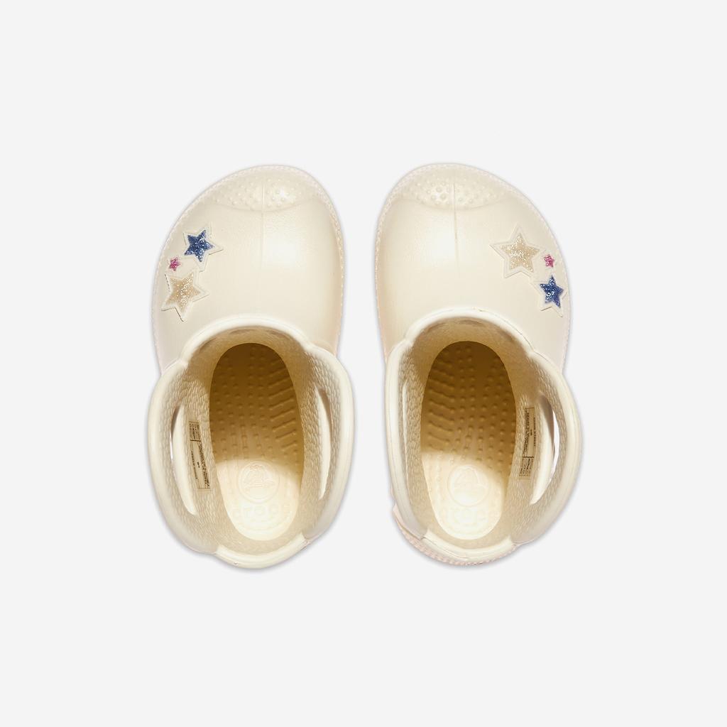 Crocs Handle It Вестерн Металлические Сапоги Малыш [CRS212547-SUMMIT WHITE]