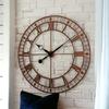 Clock Hand-Crafted Extra Large Analog Wall Clock/Copper Colour / 36 Inch (90 CM's)