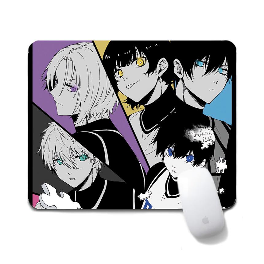 Anime BLUE LOCK Non-Slip Mouse Pad 20x24CM - Blue Prison Gaming Pad, Second Dimension Design