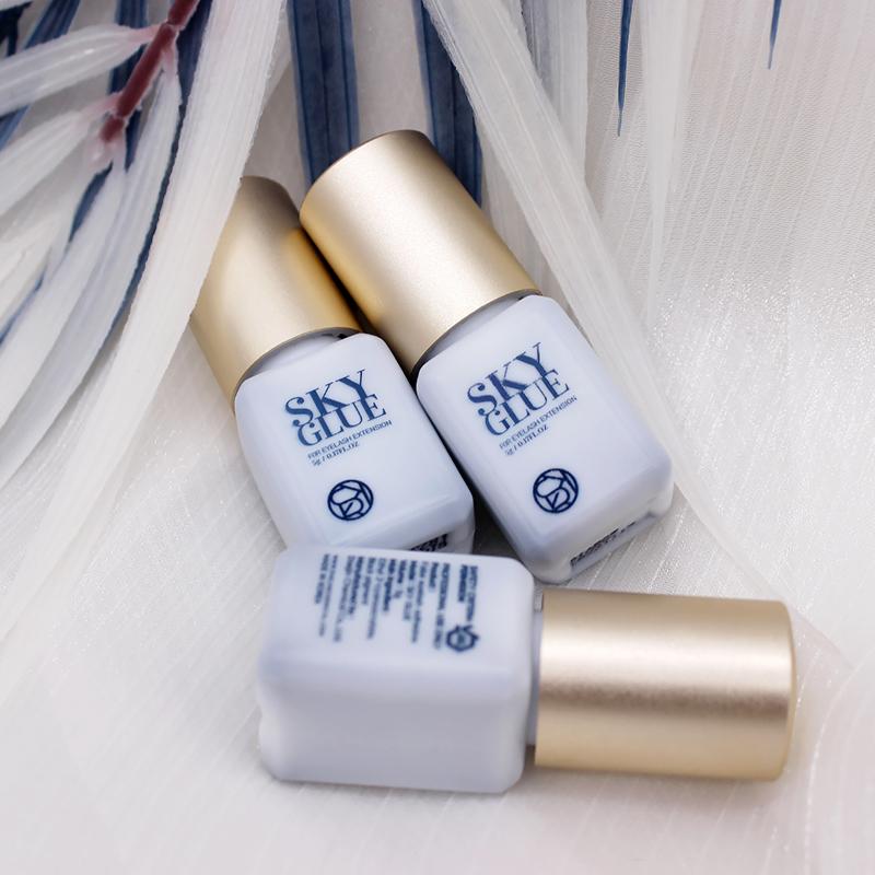 SKY Glue RA-01 Golden Cap для наращивания ресниц, клей, сильный клей, быстросохнущие инструменты для макияжа, товары для салона красоты