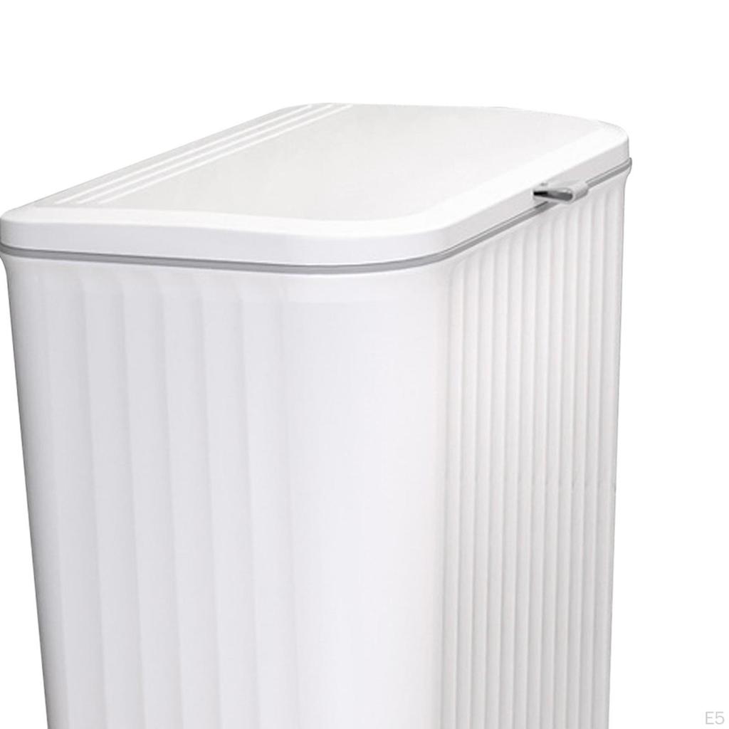 Компактное кухонное мусорное ведро с надежной крышкой для дома и офиса