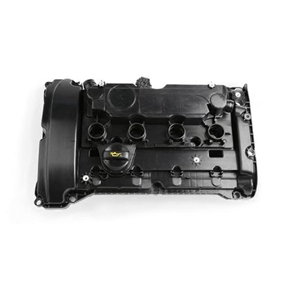 Черная пластиковая клапанная крышка двигателя для Peugeot 3008/2008