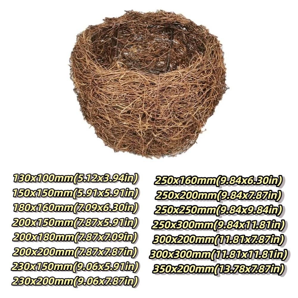 Simulated Rattan Weaving Birdhouse Lampshade Waterproof Garden Tree Lampshade Outdoor Use