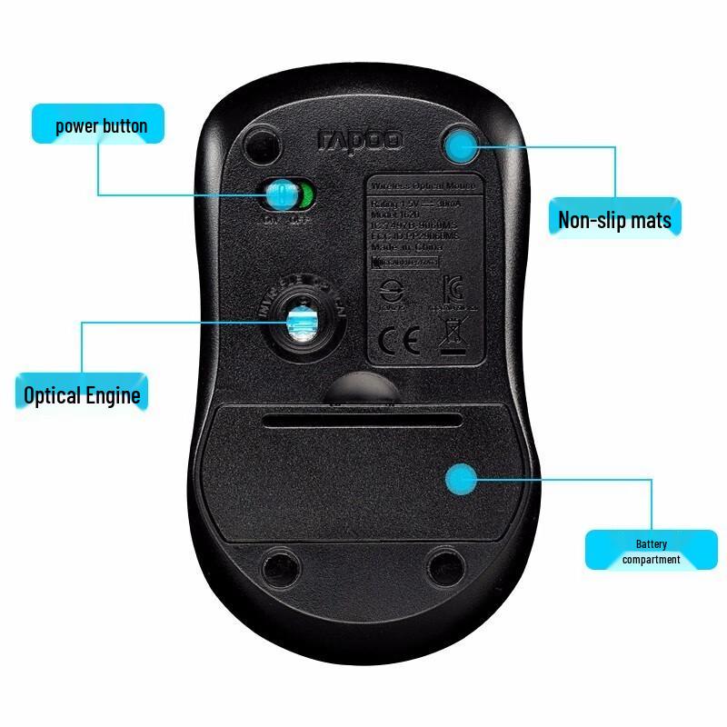 Rapoo 1620 Wireless Mouse