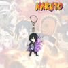 Anime Naruto Acrylic Keychain Accessaries Uzumaki Naruto Cartoon Keyring