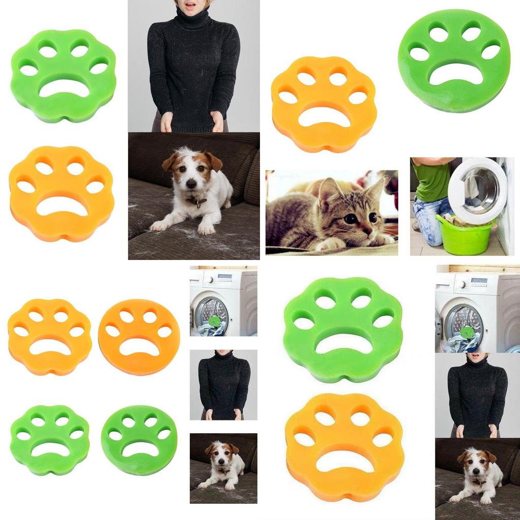 Многоразовый удалитель шерсти домашних животных для стирки, гибкий и гипоаллергенный улавливатель шерсти