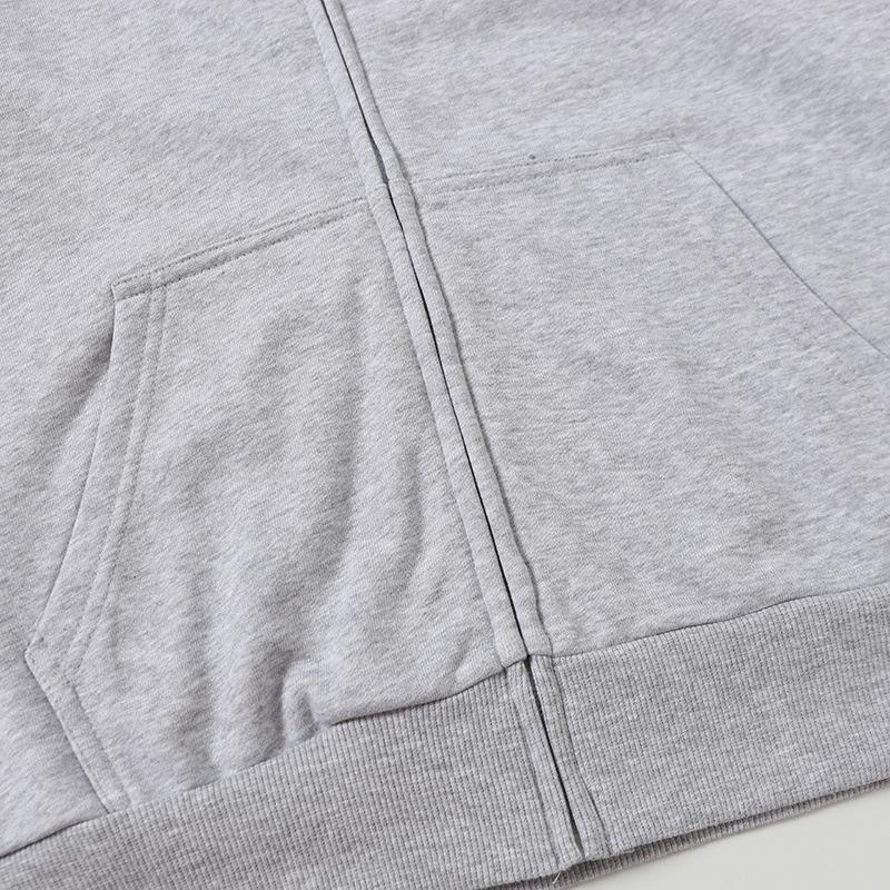 Унисекс худи-кардиган Play от Rei Kawakubo с вышитым сердцем, осенне-зимняя коллекция