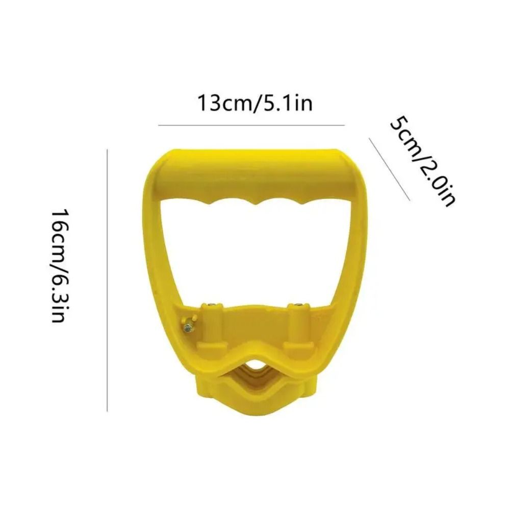Comfortable Ergonomic Shovel Lightweight Handle Grip Back-Saver Tool Attachment Gardening Tool