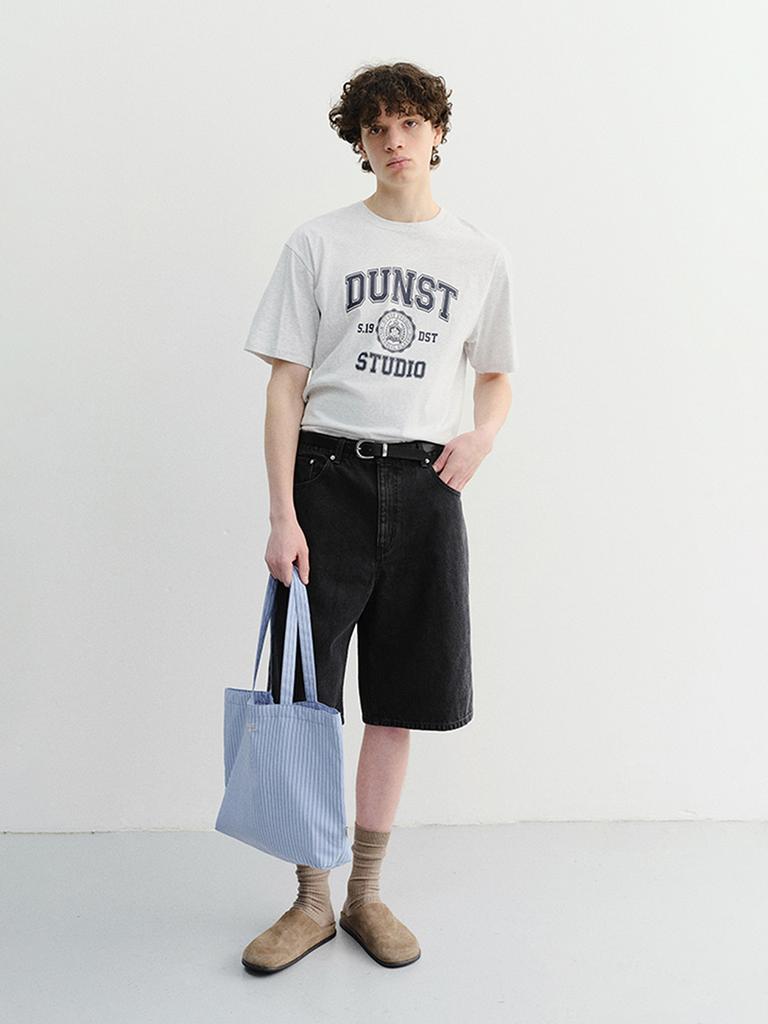 Deonseuteupomaen Классические мешковатые джинсовые шорты_Udpa6B325_Черный