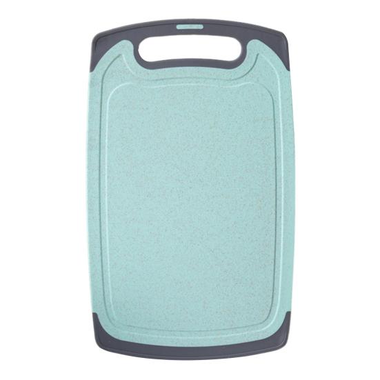 Двусторонняя разделочная доска для овощей и мяса с канавками Удобная ручка с нескользящим покрытием Необходимая кухонная вещь для гурманов и шеф-поваров