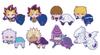 Ensky Yu-Gi-Oh! Duel Monsters Ride-On Rubber Clips, Box of 8