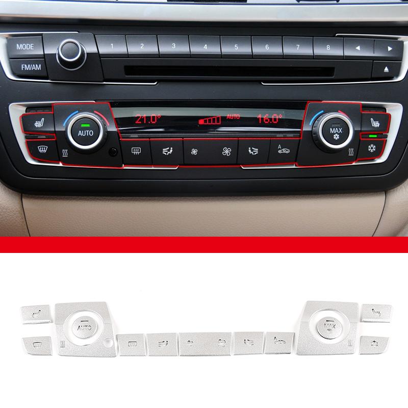 Центральное управление кондиционером, цифровая кнопка, наклейка, накладка для BMW 3 серии F30 F31 F34 2013-