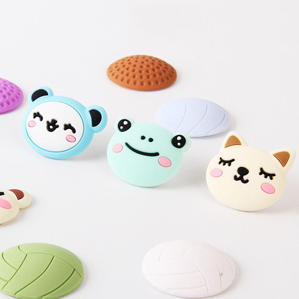 Mute Self Adhesive Furniture Doorstop Door Stopper Wall Protector Door Handle Bumper