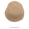 Winter Casual Lamb Wool Soft Fisherman Cap Panama Hat Bucket Hat Sun Cap
