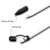 Silicone world Силиконовый пенал Для Apple Pencil 1 Совместимый Для планшета iPad Стилус Защитный чехол Противопотерянная крышка для ручки