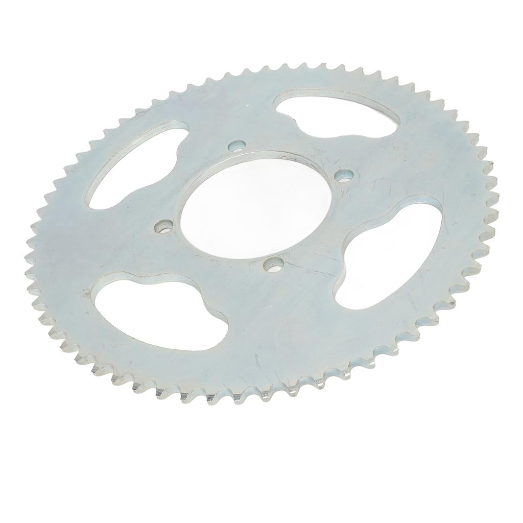 T8F 64T Chainring 54mm 4 Hole Steel Excellent Toughness Motorcycle Sprocket for 47cc 49cc