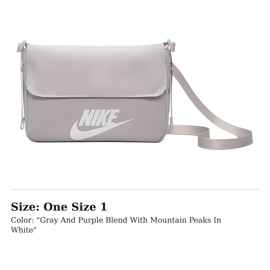 Nike Sportswear Women's Futura 365 Crossbody Bag 3L CW9300-019