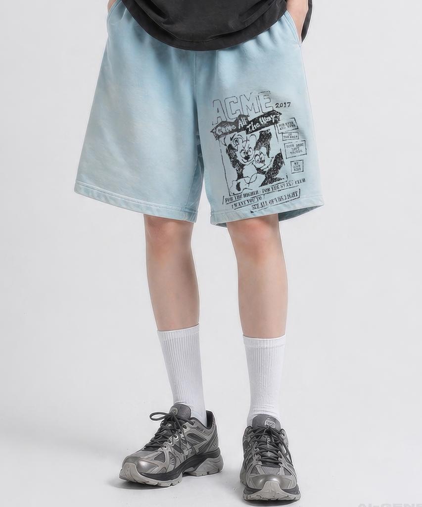 ACME DE LA VIE Garment Dying Short Pants