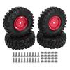 4PCS RC Off Road Vehicle Tires 1.9 Inch Universal Rubber RC Wheels and Tires for RC Off Road