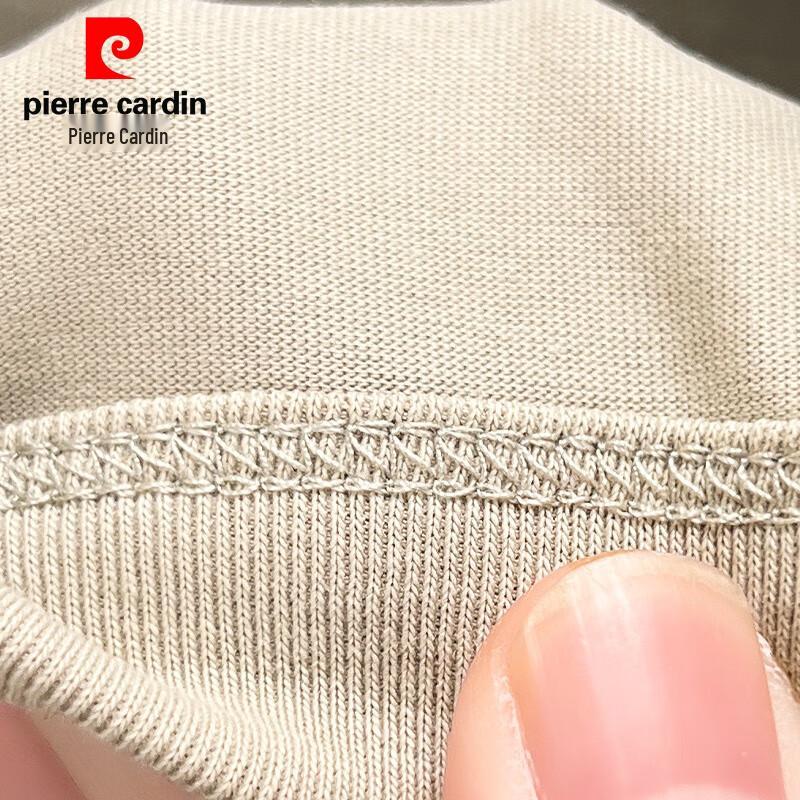 Pierre Cardin Мужская вышитая охлаждающая футболка с коротким рукавом