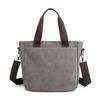 Large Capacity Women's Bag Canvas Bag Women's Commuter Tote Bag with Simple Single Shoulder Crossbody Bag