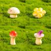Artistic Resin Mushroom Figures For Fairy Garden Craft Home Decor Gift For Hobbyists