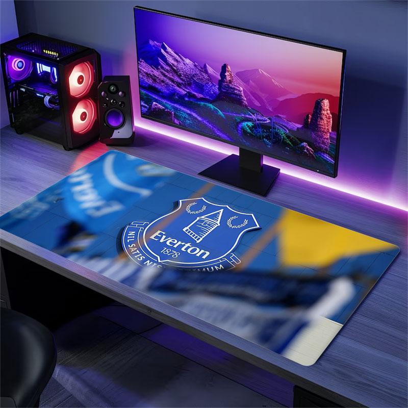 Коврик для мыши Everton, Большой игровой коврик для стола, Нескользящий XXL коврик для мыши для ноутбука и планшета, Игровой коврик для мини-ПК со прошитыми краями