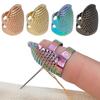 10pcs Adjustable Sewing Thimble Retro Sewing Finger Protection Cover Needle Thimble Ring Handmade DIY Craft Embroidery Sewing