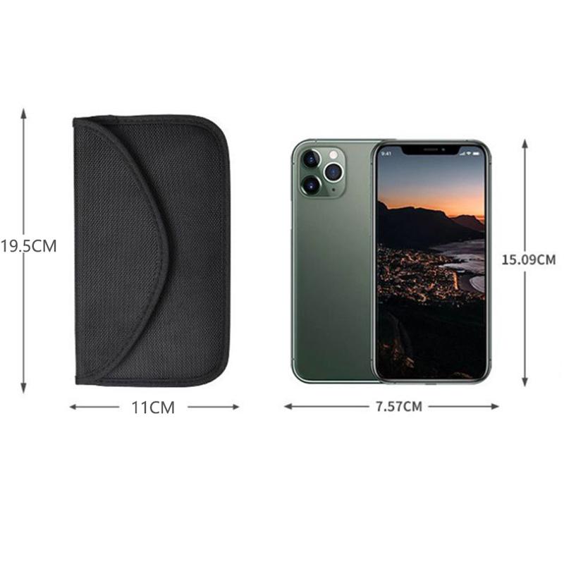 Car Key Pouch Accessories Faraday Signal Blocking Bag Protec Cell Phone Cover Signal Blocker Case Cage For Keyless Key Radiation