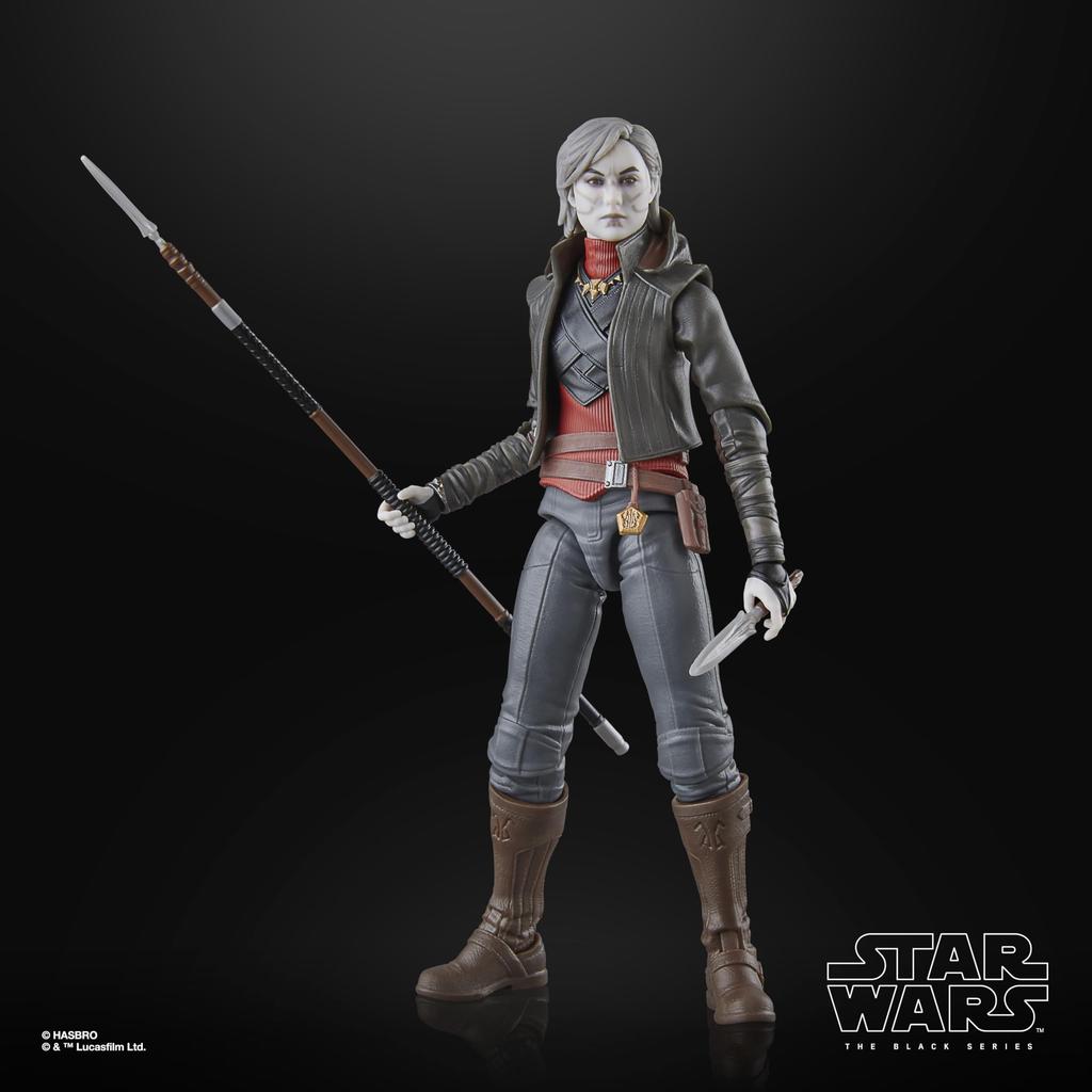 Hasbro Звездные Войны Черная Серия Ночная Ведьма Звездные Войны Выживший Премиум Коллекция 15см Фигурка Действия Аутентичная Меррин, Джедай G1560,