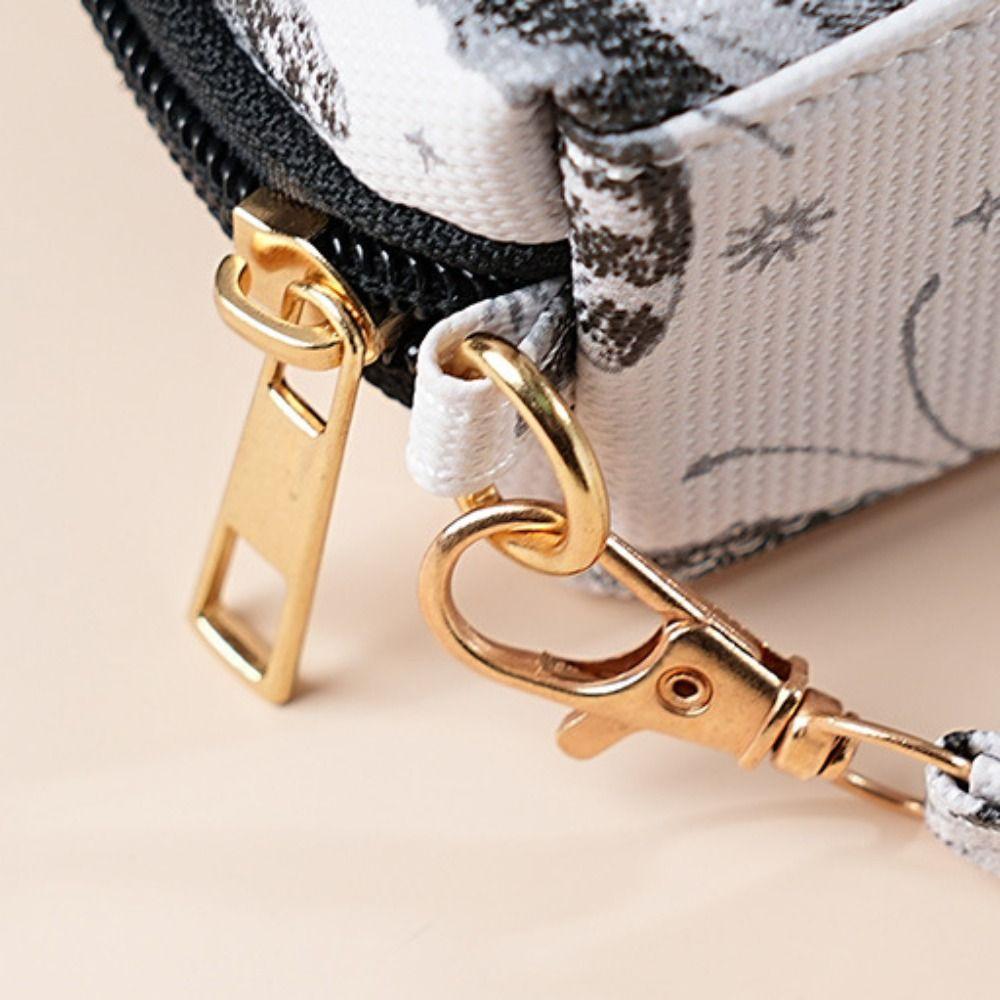 Jacquard Flower Handbag Coin Pocket Women Long Purse Portable Butterfly Clutch Wallet Travel