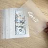 A6 Loose-leaf Album 12 Monthly Cash Management Book Creative Cash Storage Bag Loose Leaf Refill