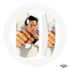 Wireless Mouse - MANIACASE - Jackie Chan Art - White - USB Wifi - Compatible Mac and PC