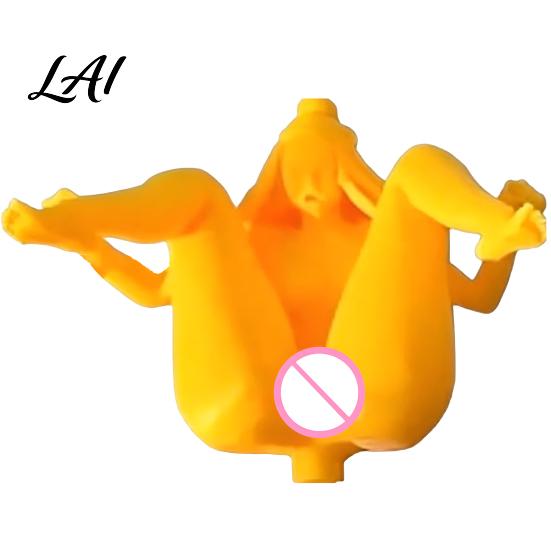PLA Sprayer Tip 2Pcs 3D Printed Human Body Squirter Spray Can Nozzle Attachment Portable Water Bottle Decorative Replacement Prank Gag Gift Paint