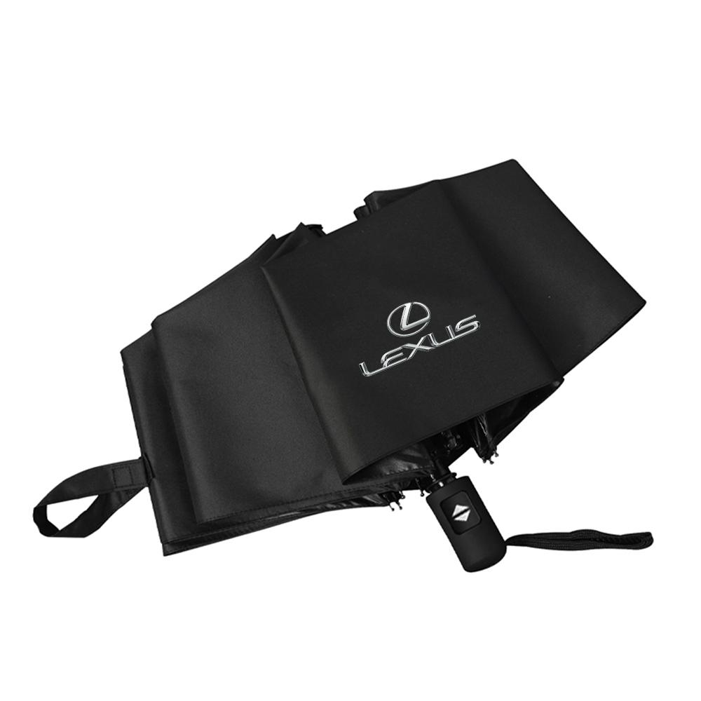 ZAG1 2026 Hot Interior Stickers Car 12-bone Large Foldable Business UV Parasol Umbrella Auto Accessories For Lexus LS LC IS350 ES300h