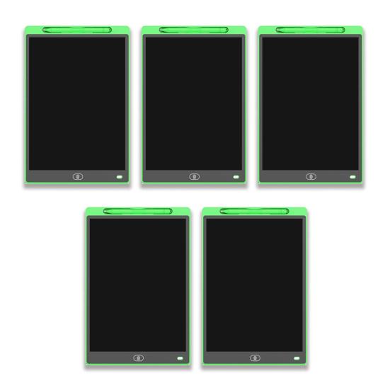 1/5 шт. ЖК-планшет для письма с ручкой, 8,5-дюймовый прямоугольный красочный блокнот для рисования, электронная доска для рисования для детей и взрослых, стираемый блокнот для рисования, образовательная игрушка