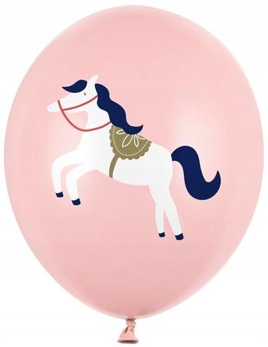 Balloons 30 , Horse, Pastel Pale Pink