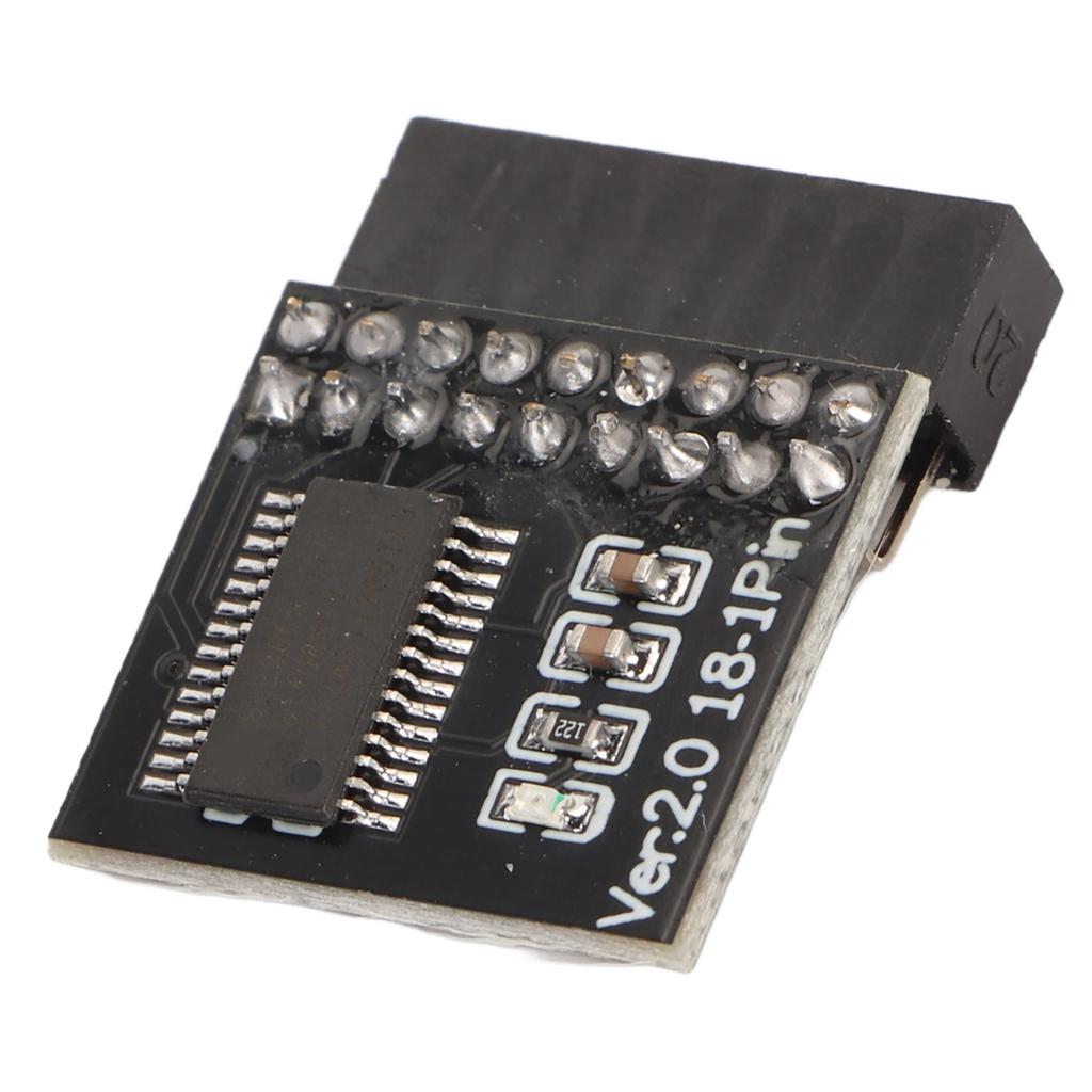 TPM 2.0 Module LPC Interface Stable High Safety Durable Material 18Pin LPC Module for Asrock Motherboard