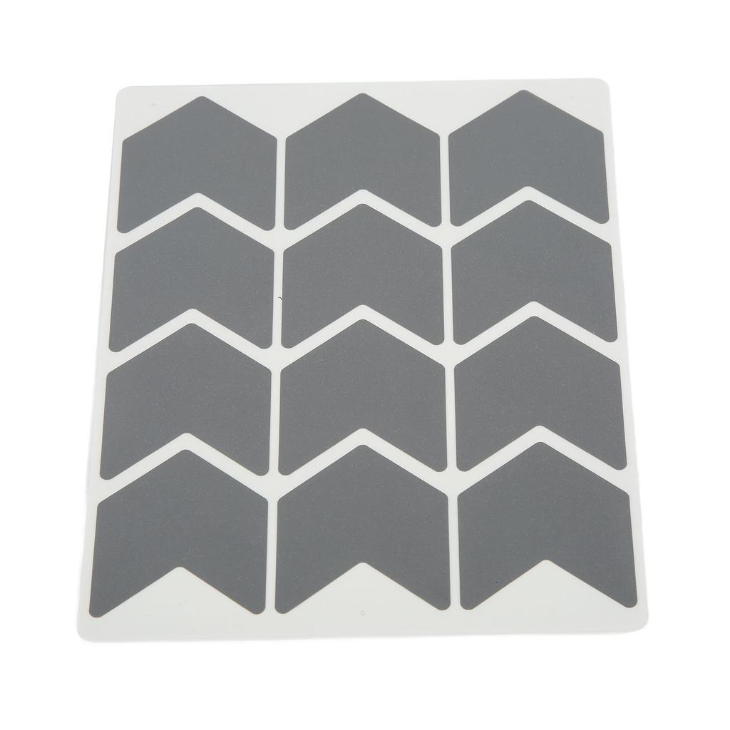 12Pcs Bike Reflective Stickers Waterproof Easy To Install Safety Cycling Wheel Sticker for Road