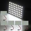 5 X Car Festoon T10 BA9S White LED 48SMD Panel Interior Dome Map Light Bulb Lamp Car Lights Car Styling