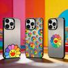 Чехол для телефона с цветами Такаси М-Мураками для iPhone 17,16,15,14,13,12,11 Plus,Pro Max,XS,Цветной серебристый чехол для телефона