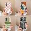 Модный чехол для телефона с клетчатым узором для Oppo Realme C61 C63 Narzo N63 Reno12 F Pro Reno 12, высококачественный силиконовый противоударный корпус для OPPO Shell
