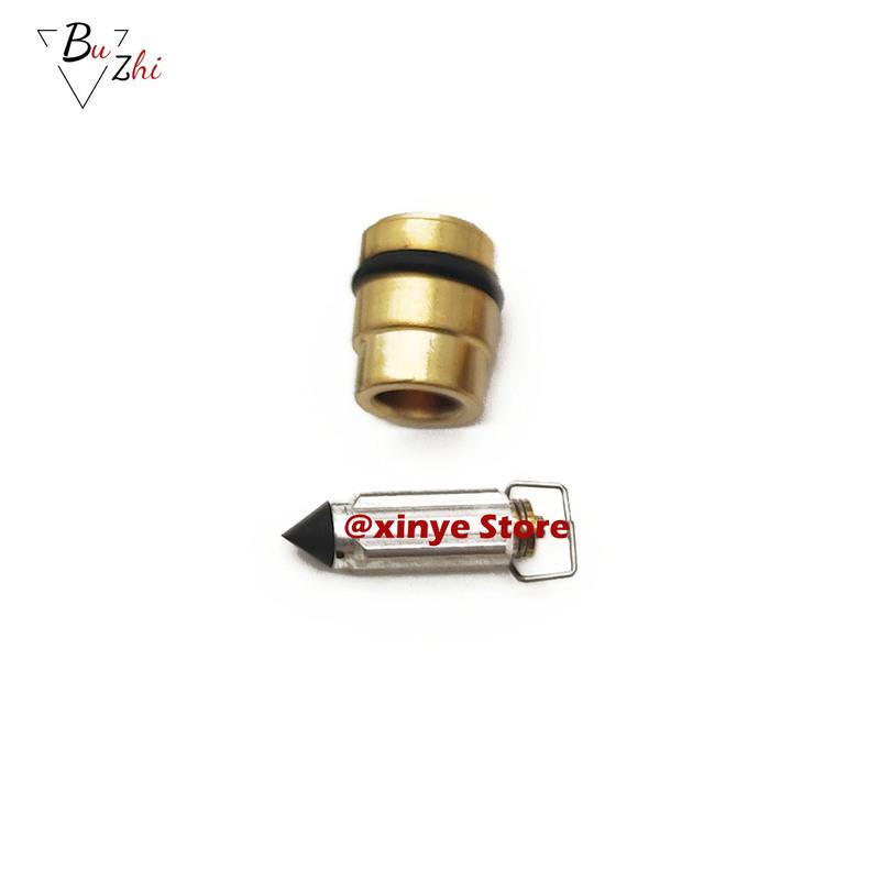 Carburetor Float Valve Needle Seat for Yamaha Big Bear 350 YFM350 YFM350FW YFM350U Kodiak 400 YFM400FW YFP300 YFM400 YFM 350 400