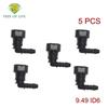 Car Fuel Line Hose Coupler 9.49mm/ID6 Pipe Coupler Quick Disconnect Release Connector Rubber Nylon Oil Hose Fitting Suitable